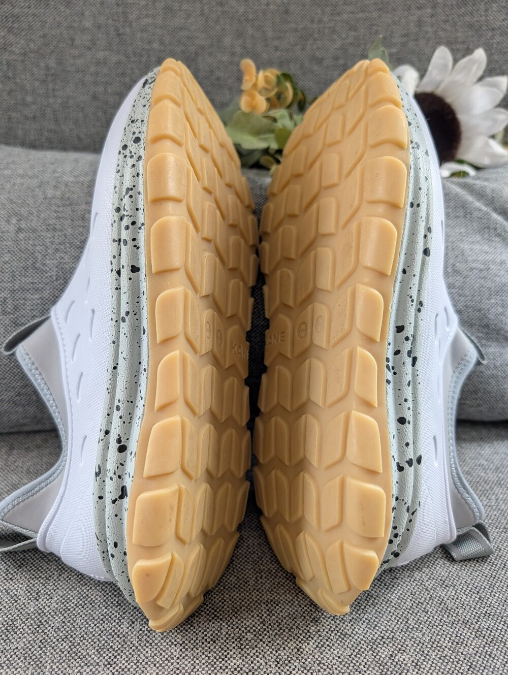 Kane Men's White Slip-On Athletic Sneakers - Picture 4 of 5